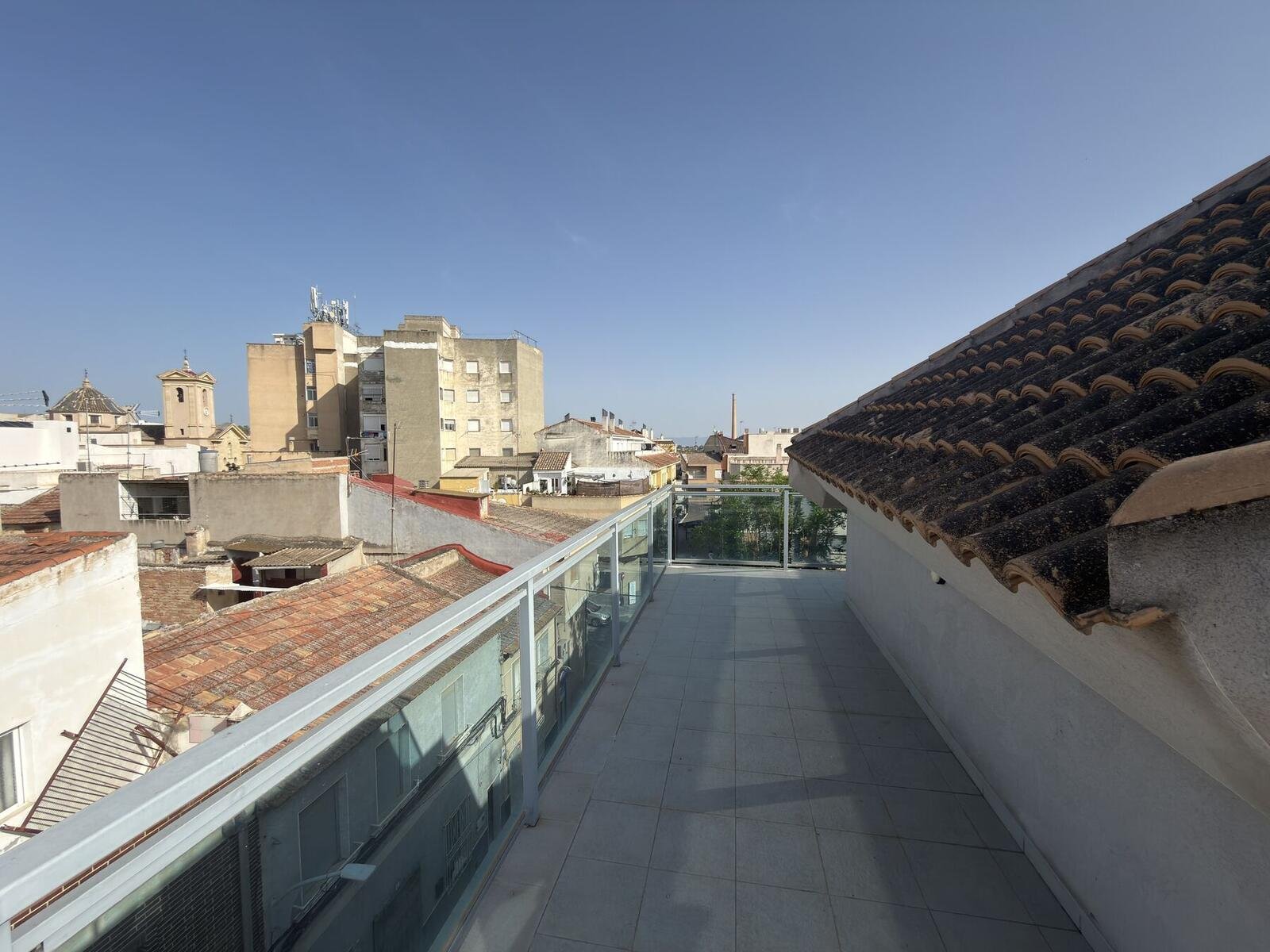 Vistas desde el solárium — Edificio Travesía Atocha 11, Lorquí